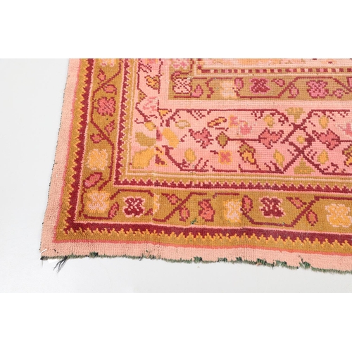 504 - USHAK, WEST CENTRAL ANATOLIA, OR DONEGAL WEST IRELAND CARPET, CIRCA 1900. the field with an all over... 