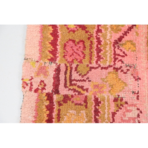 504 - USHAK, WEST CENTRAL ANATOLIA, OR DONEGAL WEST IRELAND CARPET, CIRCA 1900. the field with an all over... 