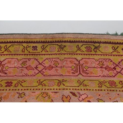 504 - USHAK, WEST CENTRAL ANATOLIA, OR DONEGAL WEST IRELAND CARPET, CIRCA 1900. the field with an all over... 