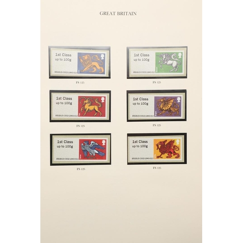 516 - GREAT BRITAIN STAMP COLLECTION. A large and impressive Great Britain stamp collection, all housed in... 