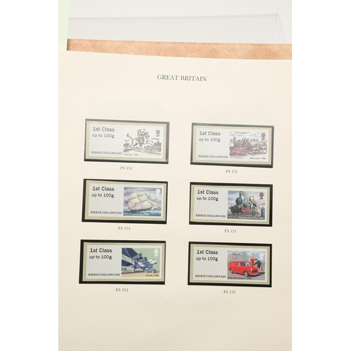 516 - GREAT BRITAIN STAMP COLLECTION. A large and impressive Great Britain stamp collection, all housed in... 