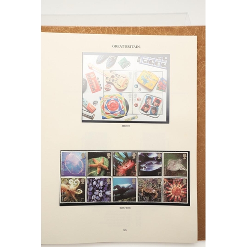 516 - GREAT BRITAIN STAMP COLLECTION. A large and impressive Great Britain stamp collection, all housed in... 