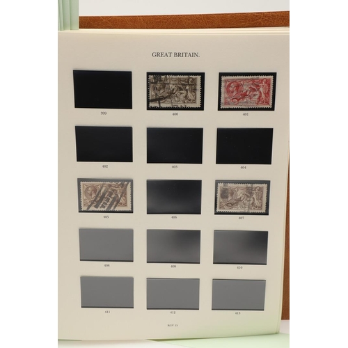 516 - GREAT BRITAIN STAMP COLLECTION. A large and impressive Great Britain stamp collection, all housed in... 