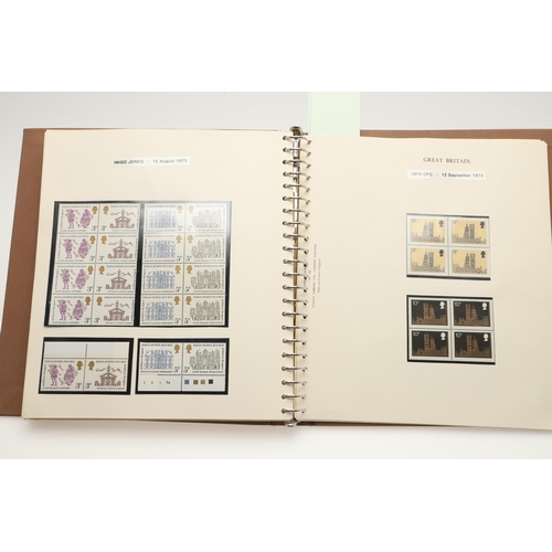 516 - GREAT BRITAIN STAMP COLLECTION. A large and impressive Great Britain stamp collection, all housed in... 