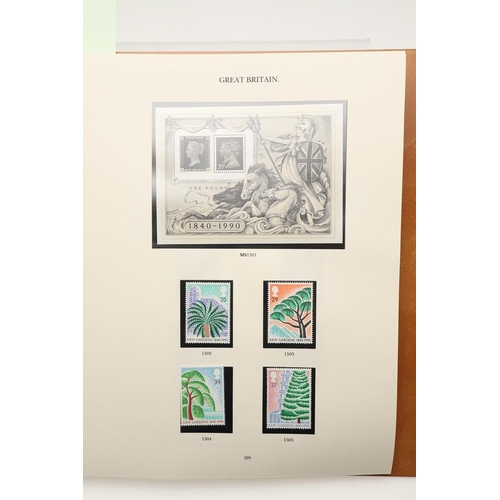 516 - GREAT BRITAIN STAMP COLLECTION. A large and impressive Great Britain stamp collection, all housed in... 