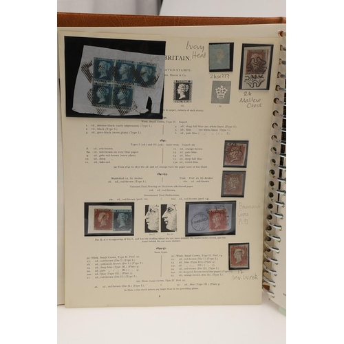 516 - GREAT BRITAIN STAMP COLLECTION. A large and impressive Great Britain stamp collection, all housed in... 