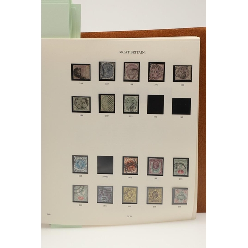 516 - GREAT BRITAIN STAMP COLLECTION. A large and impressive Great Britain stamp collection, all housed in... 