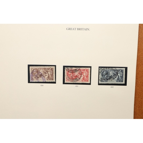 516 - GREAT BRITAIN STAMP COLLECTION. A large and impressive Great Britain stamp collection, all housed in... 