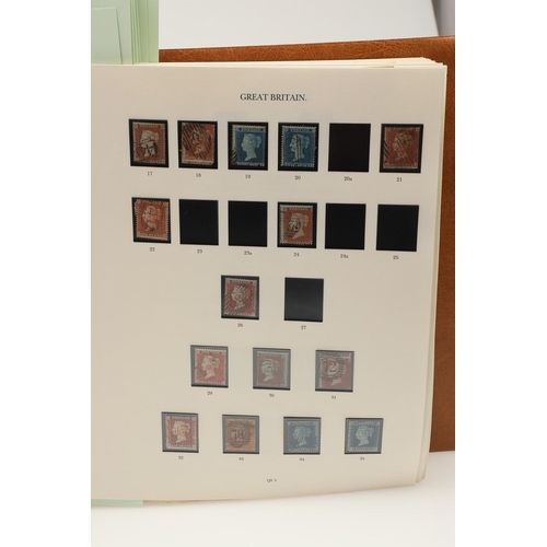 516 - GREAT BRITAIN STAMP COLLECTION. A large and impressive Great Britain stamp collection, all housed in... 