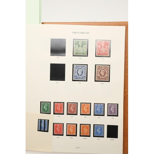 516 - GREAT BRITAIN STAMP COLLECTION. A large and impressive Great Britain stamp collection, all housed in... 