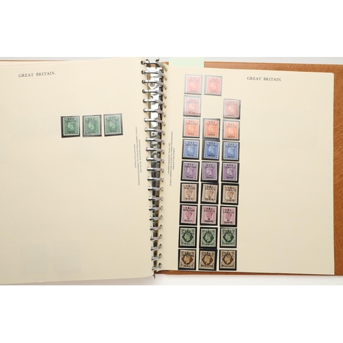 516 - GREAT BRITAIN STAMP COLLECTION. A large and impressive Great Britain stamp collection, all housed in... 