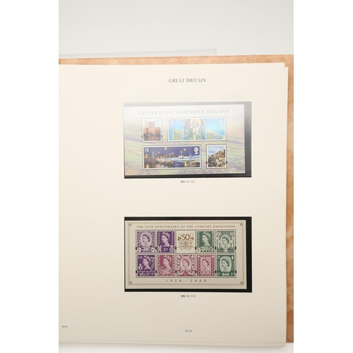 516 - GREAT BRITAIN STAMP COLLECTION. A large and impressive Great Britain stamp collection, all housed in... 