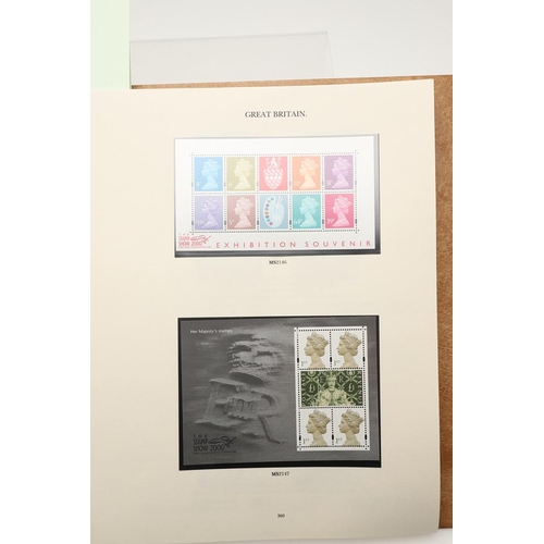 516 - GREAT BRITAIN STAMP COLLECTION. A large and impressive Great Britain stamp collection, all housed in... 