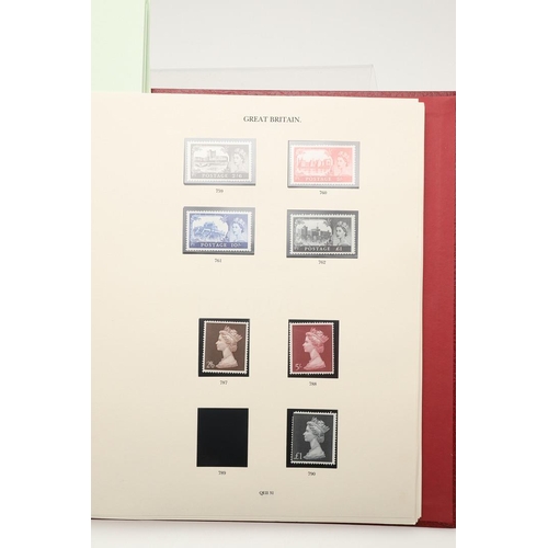 516 - GREAT BRITAIN STAMP COLLECTION. A large and impressive Great Britain stamp collection, all housed in... 