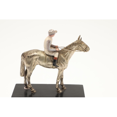 527 - EARLY 20THC BRONZE HORSES & LIONEL EDWARDS WATERCOLOURS - ROCKWOOD. Two bronze figures of Horses in ... 