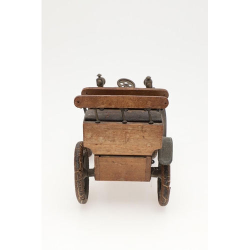 528 - EARLY 20THC MODEL EDWARDIAN CAR - SMOKING COMPANION. Early 20thc and possibly made by Ernst Plank fr... 