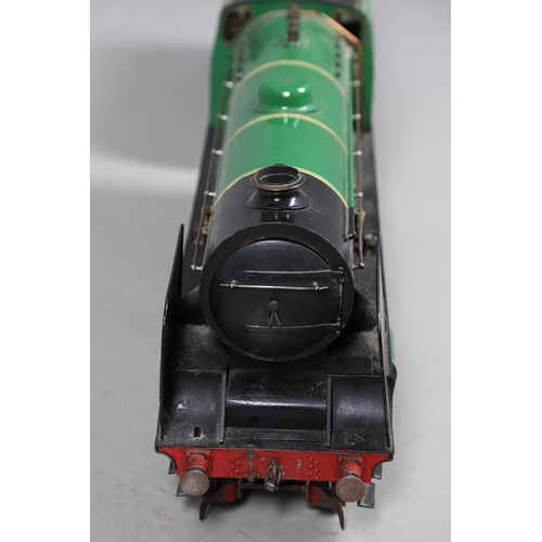 549 - 3 1/2INCH GAUGE SOUTHERN STEAM LOCOMOTIVE - 'DOVER'. A 3 1/2inch gauge steam locomotive and tender, ... 