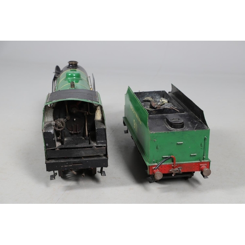 549 - 3 1/2INCH GAUGE SOUTHERN STEAM LOCOMOTIVE - 'DOVER'. A 3 1/2inch gauge steam locomotive and tender, ... 