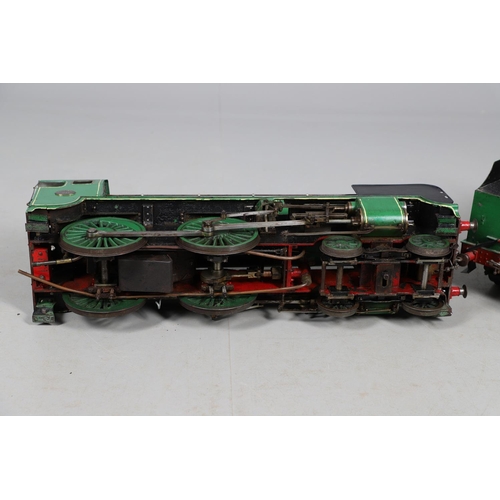 549 - 3 1/2INCH GAUGE SOUTHERN STEAM LOCOMOTIVE - 'DOVER'. A 3 1/2inch gauge steam locomotive and tender, ... 