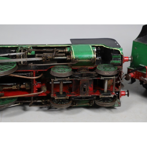 549 - 3 1/2INCH GAUGE SOUTHERN STEAM LOCOMOTIVE - 'DOVER'. A 3 1/2inch gauge steam locomotive and tender, ... 