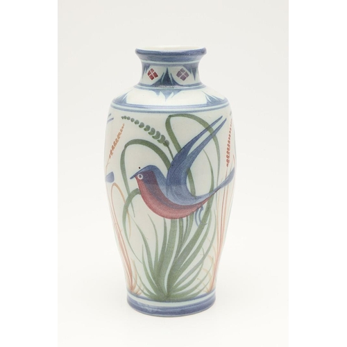 562 - LAURENCE MCGOWAN (B 1942) - STUDIO POTTER LIDDED JAR & OTHER ITEMS. Three stoneware items including ... 