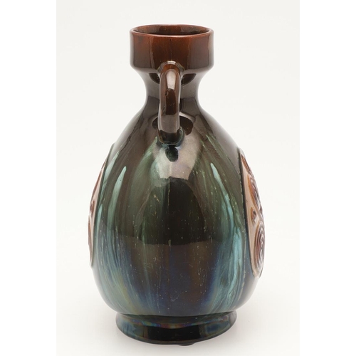 570 - LINTHORPE ART POTTERY VASE - CHRISTOPHER DRESSER. Designed by Christoper Dresser for Linthorpe, the ... 