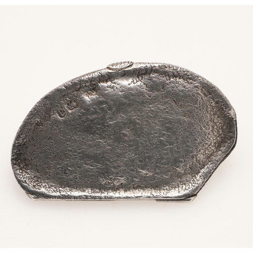 108 - BOXES:-. a late Victorian naturalistic silver box in the form of a Brazil nut, by Spink & Son, Londo... 