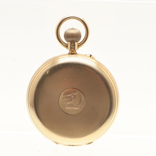 173 - AN 18CT GOLD FULL HUNTING CASED POCKET WATCH BY PARKINSON & FRODSHAM, 5 BUDGE ROW, LONDON. the signe... 