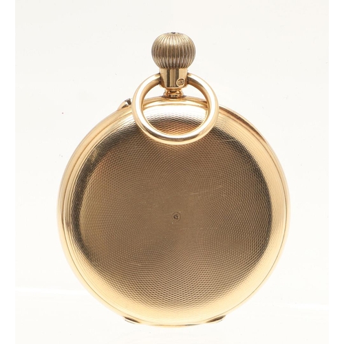 173 - AN 18CT GOLD FULL HUNTING CASED POCKET WATCH BY PARKINSON & FRODSHAM, 5 BUDGE ROW, LONDON. the signe... 