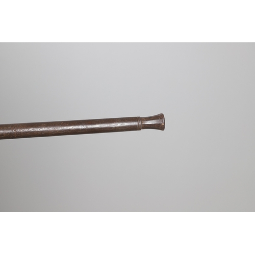 4 - AN AFGHANISTAN JEZAIL MATCHLOCK LONG GUN. The 135 cm tapering barrel, slightly flared at the muzzle ... 