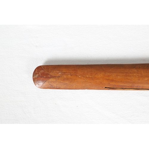 40 - A PHILIPPINES KRIS SUNDANG AND SCABBARD. The 53 cm blade with six or seven faint curves and a centra... 