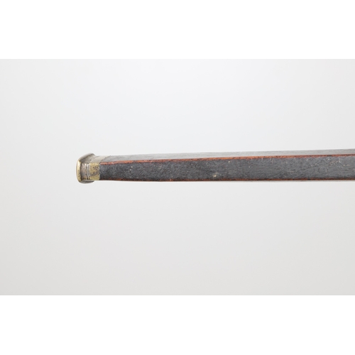 6 - A MATCHLOCK MUSKET, TORADAR INDIA. The 125 cm tapering barrel with deep brown patination, approximat... 