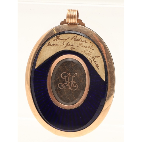 119 - FREDERICK BUCK (IRISH 1771 - C. 1840). Miniature portrait of a young lady with grey powered hair wea... 