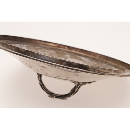 94 - A 19TH CENTURY FRENCH SILVER TEA POT, COFFEE POT AND LIDDED SERVING DISH. The teapot and coffee pot ... 