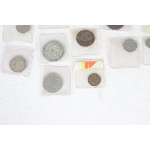 A LARGE COLLECTION OF ASSORTED WORLD COINS. A large collection of world ...