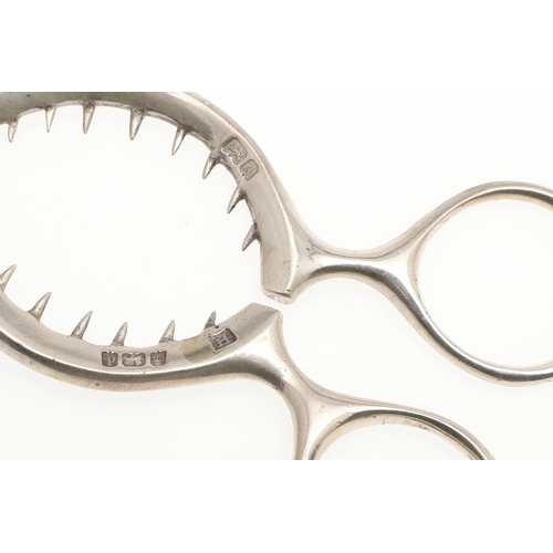 27 - AN EDWARDIAN SILVER EGG CUTTER. Hallmarked (Makers Mark incomplete), Birmingham, 1903. Length 10.5cm... 