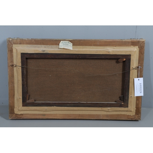 352 - EDMUND AUBREY HUNT (1855-1922). DUTCH ESTUARY SCENE WITH BOATS BESIDE A WINDMILL. Signed, also inscr... 