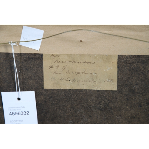 367 - MARGARET CAMPBELL MACPHERSON (1860-1931). 'NEAR MENTONE'. Signed and also inscribed on the artist's ... 