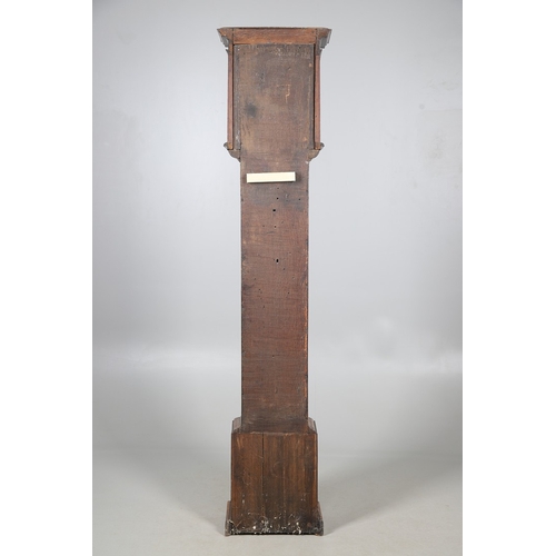 405 - A LATE 17TH/EARLY 18TH CENTURY WALNUT LONGCASE CLOCK BY JOHN CLOWES. the 11