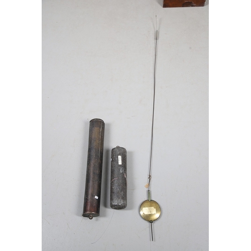 405 - A LATE 17TH/EARLY 18TH CENTURY WALNUT LONGCASE CLOCK BY JOHN CLOWES. the 11