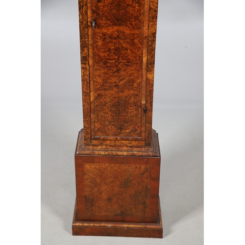 405 - A LATE 17TH/EARLY 18TH CENTURY WALNUT LONGCASE CLOCK BY JOHN CLOWES. the 11