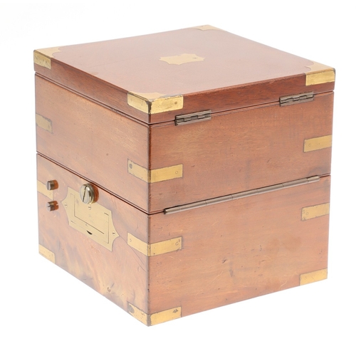 413 - A TWO DAY MARINE CHRONOMETER BY KELVIN WHITE & HUTTON, NO. 5218. 19th century, the signed 4