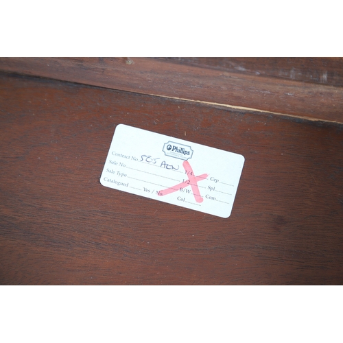 475 - A PAIR OF REGENCY ROSEWOOD AND BRASS INLAID GAMES TABLES. with D-end baize lined swivel tops, inlaid... 