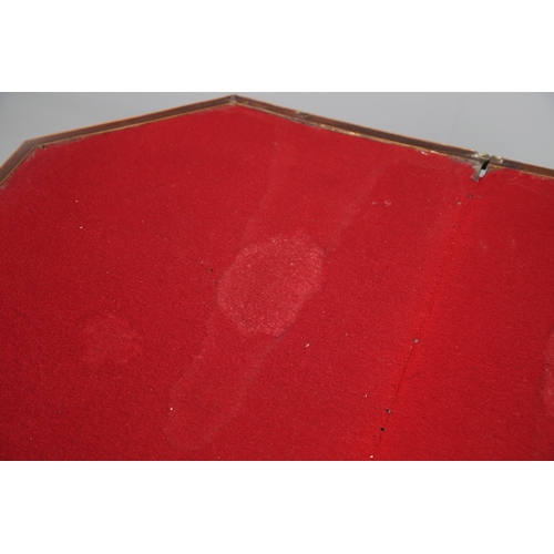 483 - A PAIR OF EDWARDIAN SHERATON STYLE MAHOGANY CARD TABLES. the canted rectangular tops crossbanded wit... 