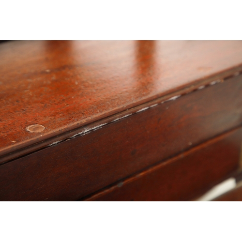 491 - A REGENCY MAHOGANY METAMORPHIC ARMCHAIR, IN THE MANNER OF MORGAN & SANDERS. converting to a flight o... 