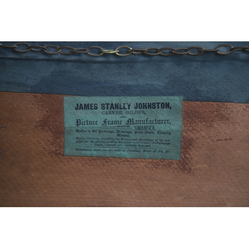 537 - A GEORGE II GILTWOOD AND GESSO OVERMANTLE MIRROR. the bevelled plate to a shallow-relief moulded fra... 