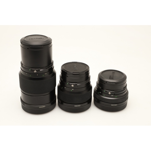 570 - ZENZA BRONICA CAMERA, LENSES & ACCESSORIES. A Zenza Bronica ERTS camera, with an attached Zenzanon l... 