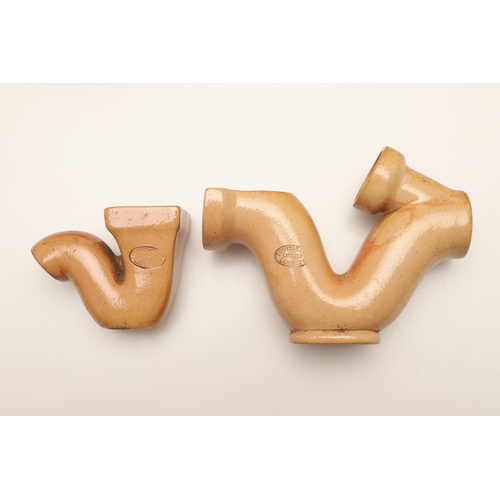 624 - UNUSUAL DOULTON LAMBETH TRADESMAN SAMPLES. An interesting collection of stoneware miniature pipes, m... 