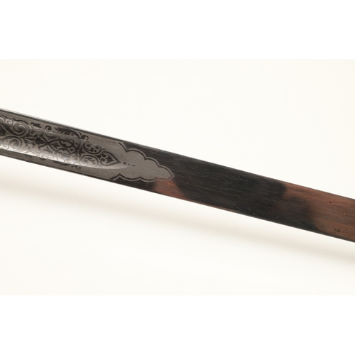 101 - A GEORGE V 1897 PATTERN SWORD AND SCABBARD. An 1897 Pattern Infantry Officers sword with an 82 cm po... 