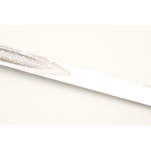 101 - A GEORGE V 1897 PATTERN SWORD AND SCABBARD. An 1897 Pattern Infantry Officers sword with an 82 cm po... 